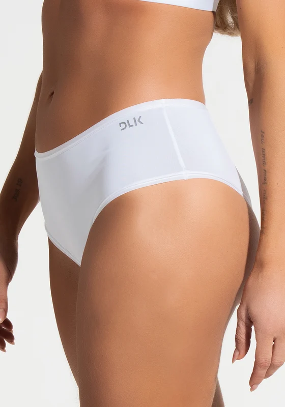 Calcinha Boyshort Poliamida Intimate Dlk Branco BRANCO / G