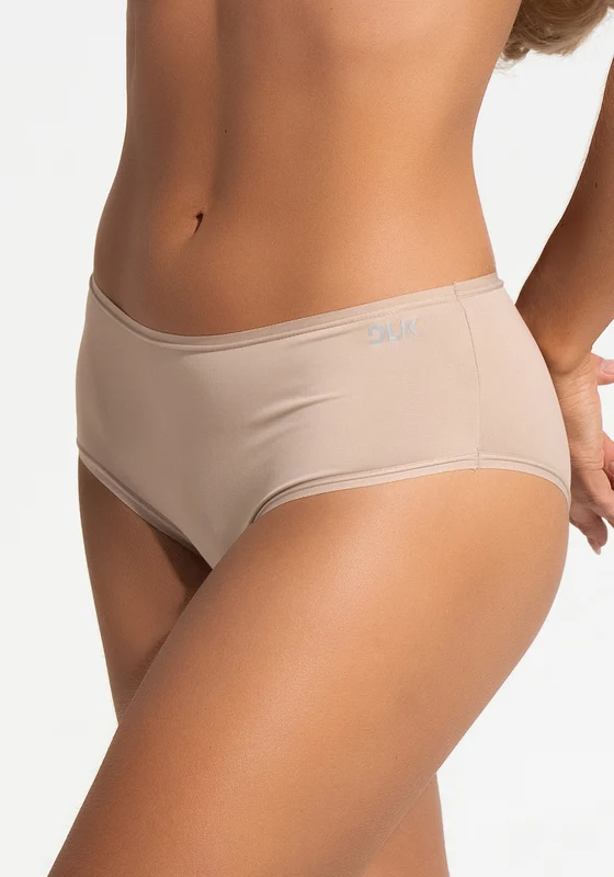 Calcinha Boyshort Poliamida Intimate Dlk Chocolate NUDE / P