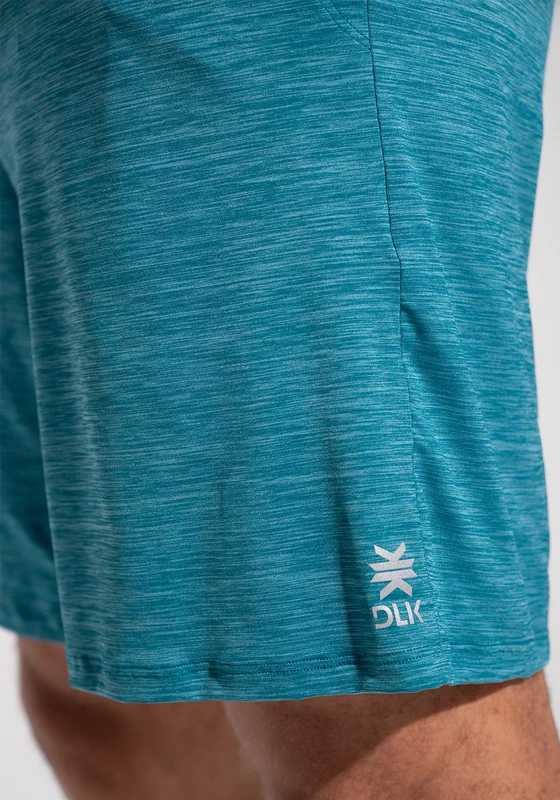Bermuda Fitness Masculina Mescla Dlk Petróleo AZUL / P