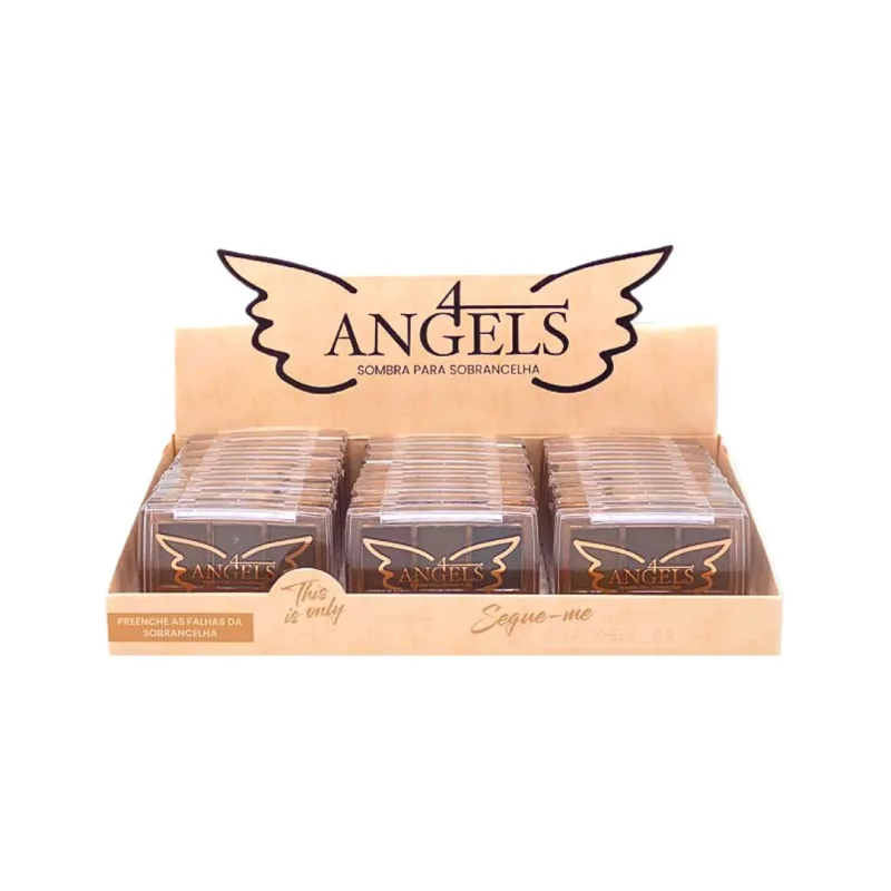 Sombra Para Sobrancelha C/24 Unid - 4Angels (BR1199)