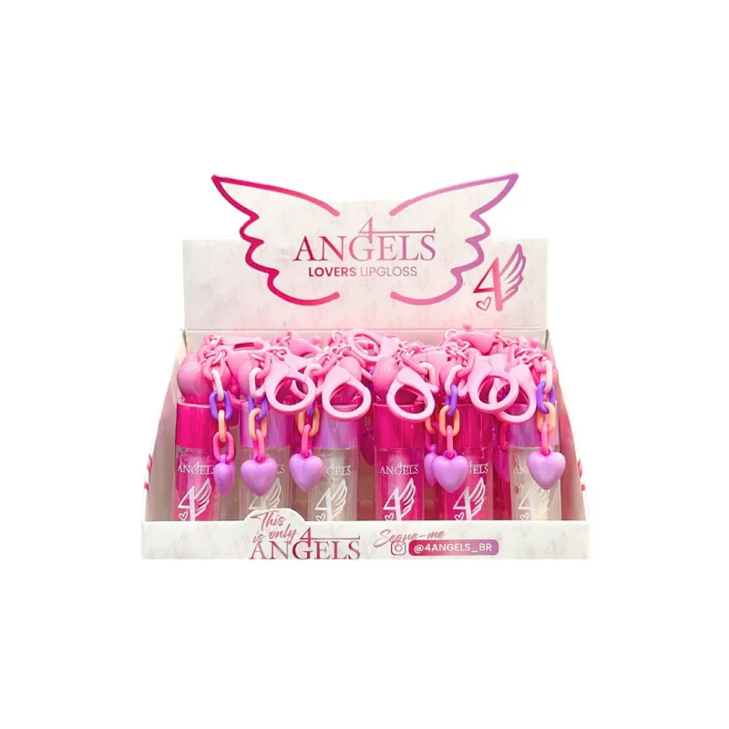 Lip Gloss Lovers C/24 Unid - 4Angels (BR1227)