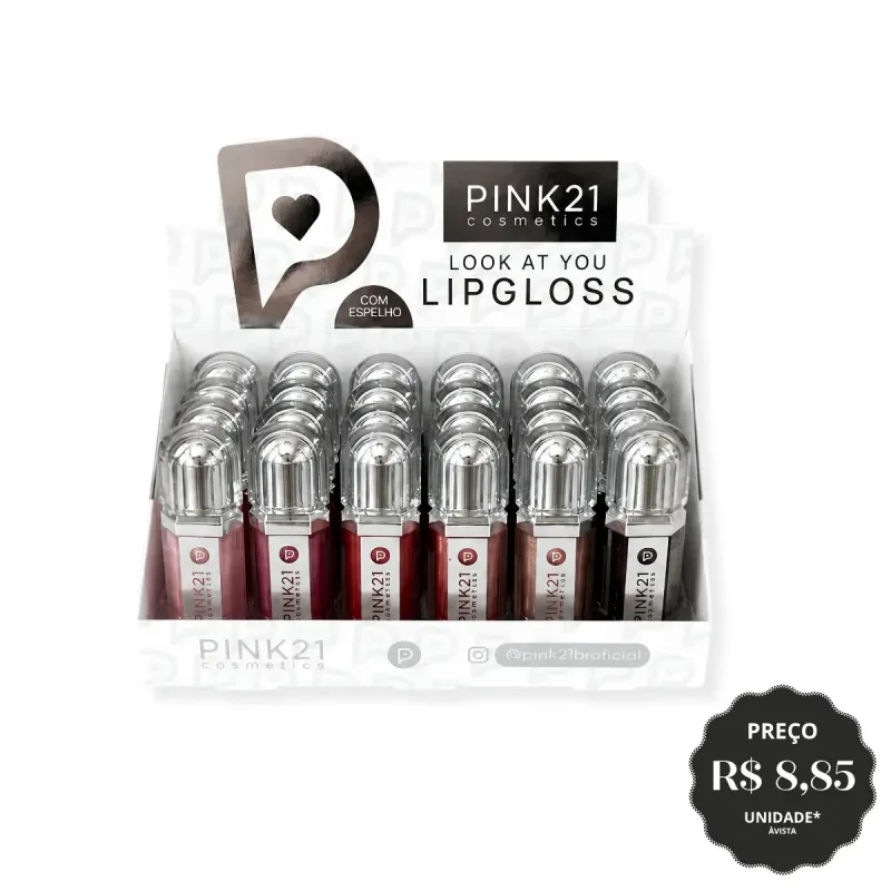 LIP GLOSS LOOK AT YOU PINK 21 CS6720 DP24