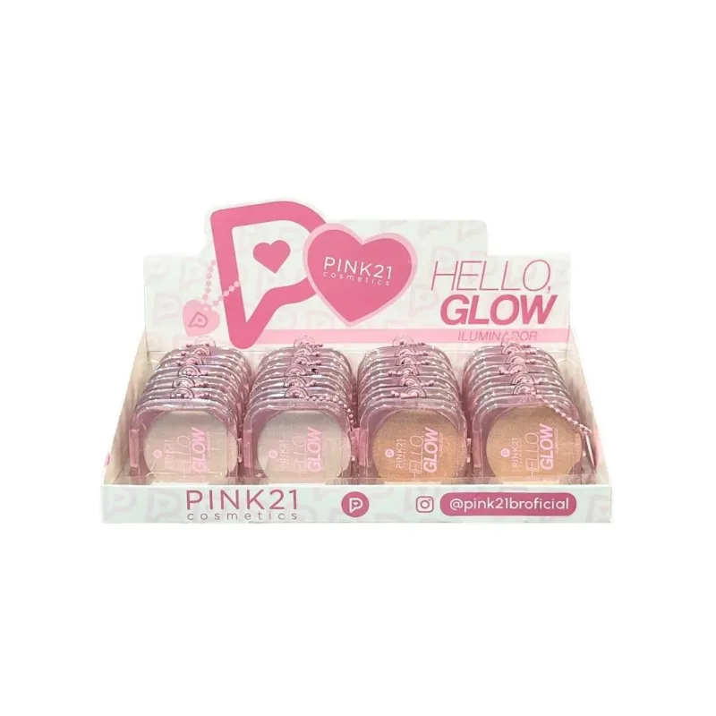 Iluminador Hello Glow C/24 Unid - Pink 21 (CS6817)