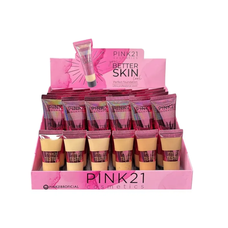 Base Liquida Better Skin C/24 Unid - Pink 21 (CS3492)