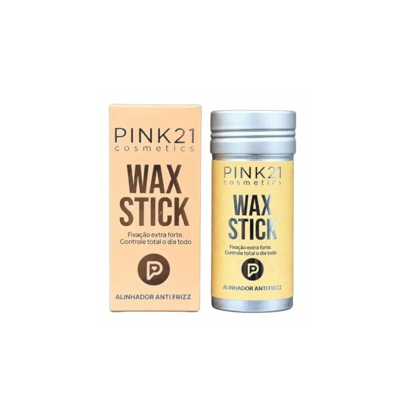 Alinhador Antifrizz Wax Stick - Pink 21 (CS7129)