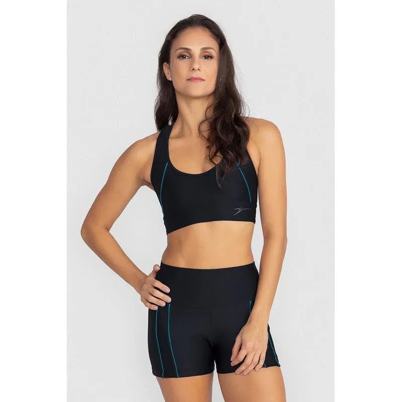 SHORTS NATÁLIA BE YOU ADULTO - PRETO PP