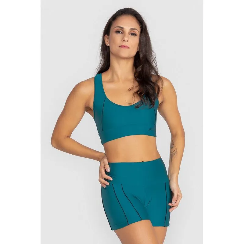 SHORTS NATÁLIA BE YOU ADULTO - MARITIMO GG
