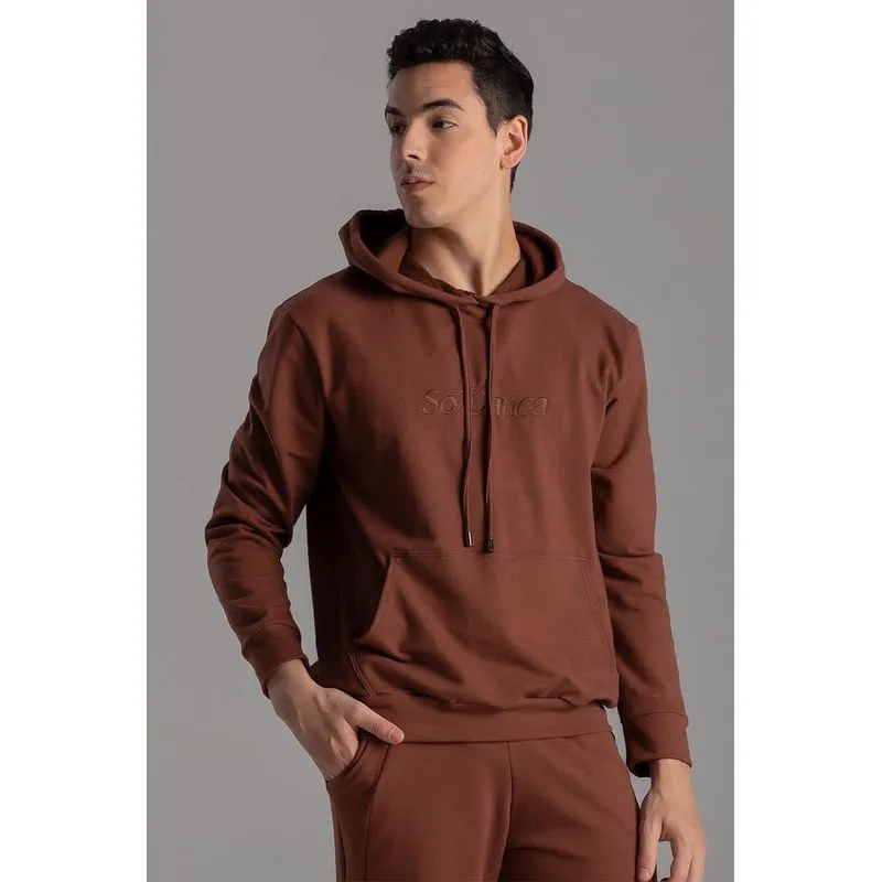 BLUSA COMFY COM CAPUZ ACTIVE 25/26 - CACAU M