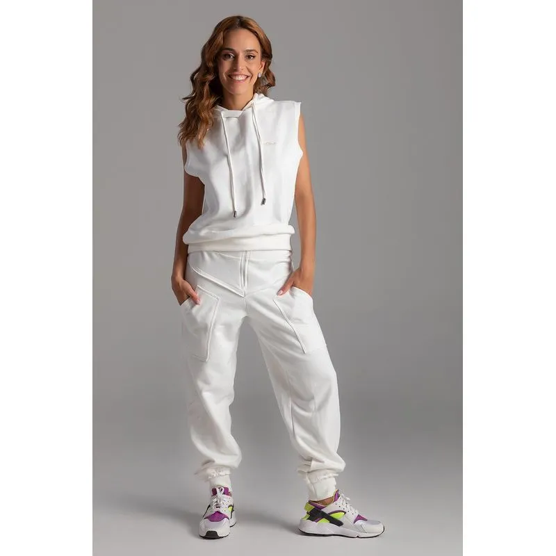 CALÇA URBAN COMFY ACTIVE ADULTO - OFF WHITE G