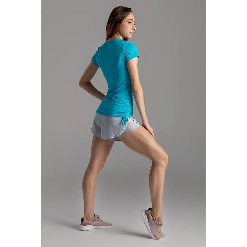 CAMISETA BIO DRAPE ACTIVE ADULTO - AZUL PP