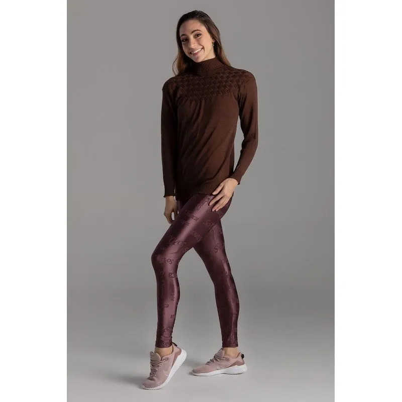 PULLOVER HEAT ACTIVE ADULTO - MARROM P