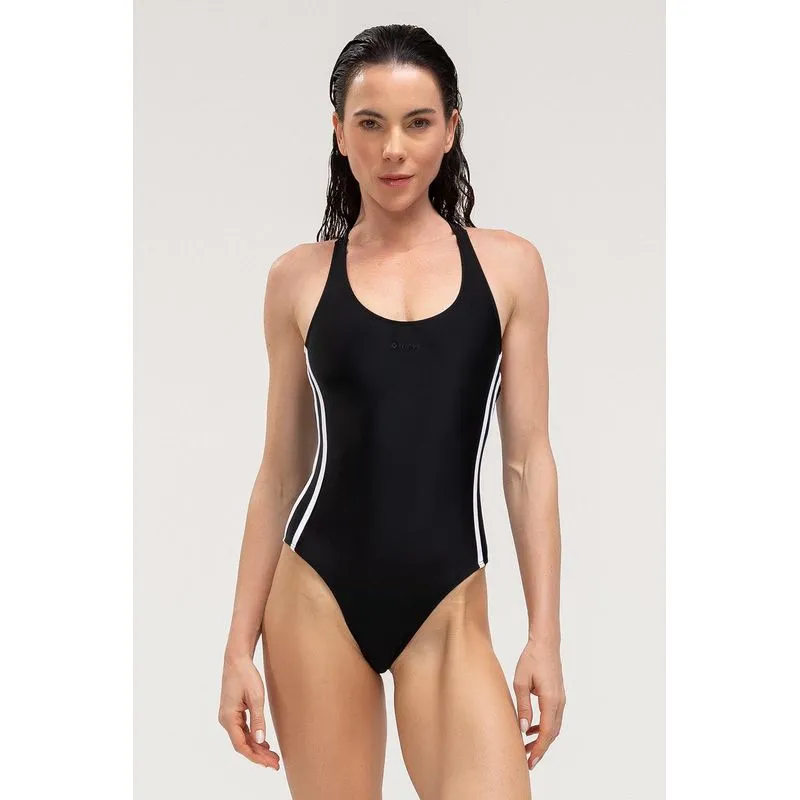 MAIÔ FECHADO NAS COSTAS - SWIMWEAR 26/27 - PRETO M