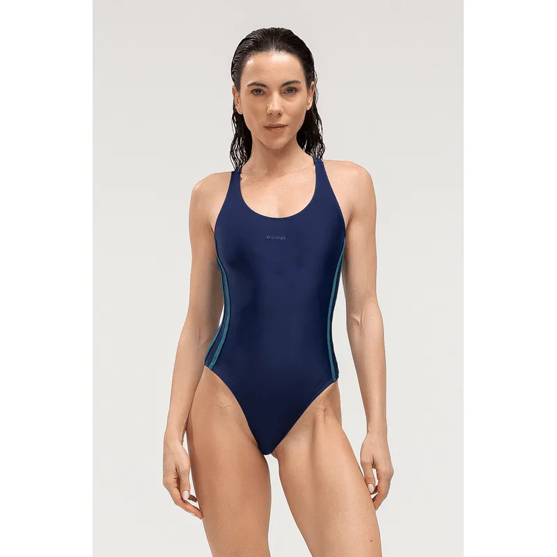 MAIÔ FECHADO NAS COSTAS - SWIMWEAR 26/27 - MARINHO GG