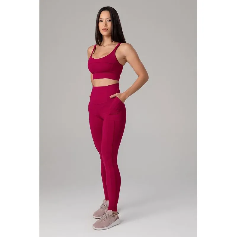 CALÇA LEGGING FLEX LINE COM BOLSOS - VERÃO25/26 - HOT M/M