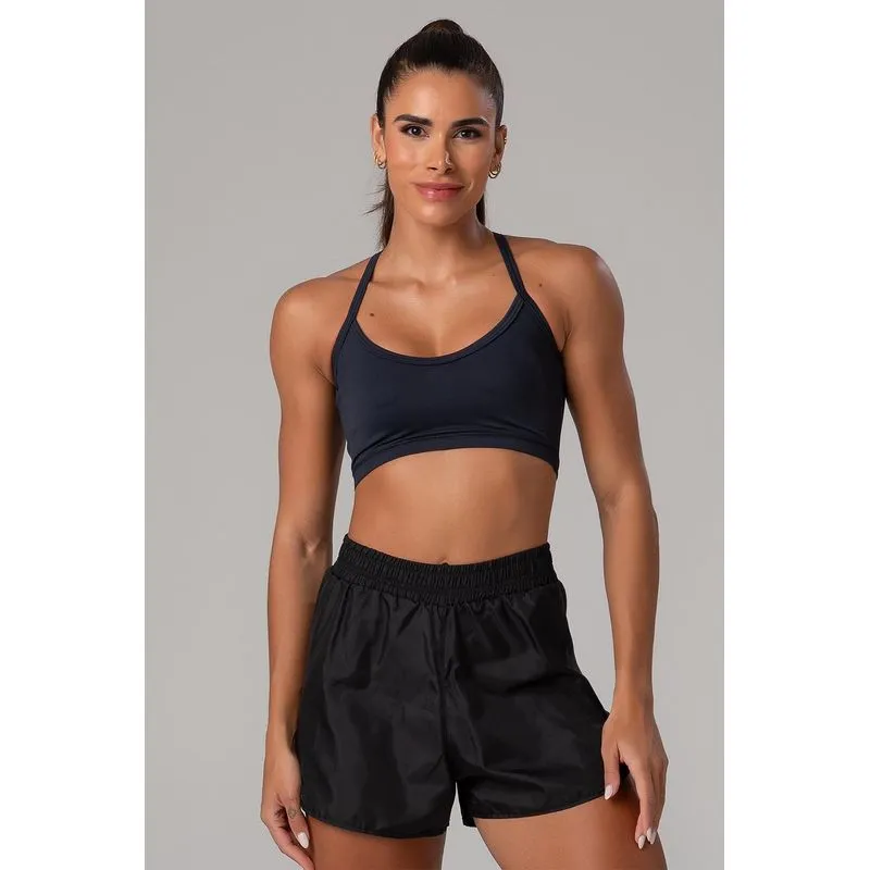 TOP EMANA RUNNING BOJO REMOVÍVEL - VERÃO25/26 - PRETO M/M
