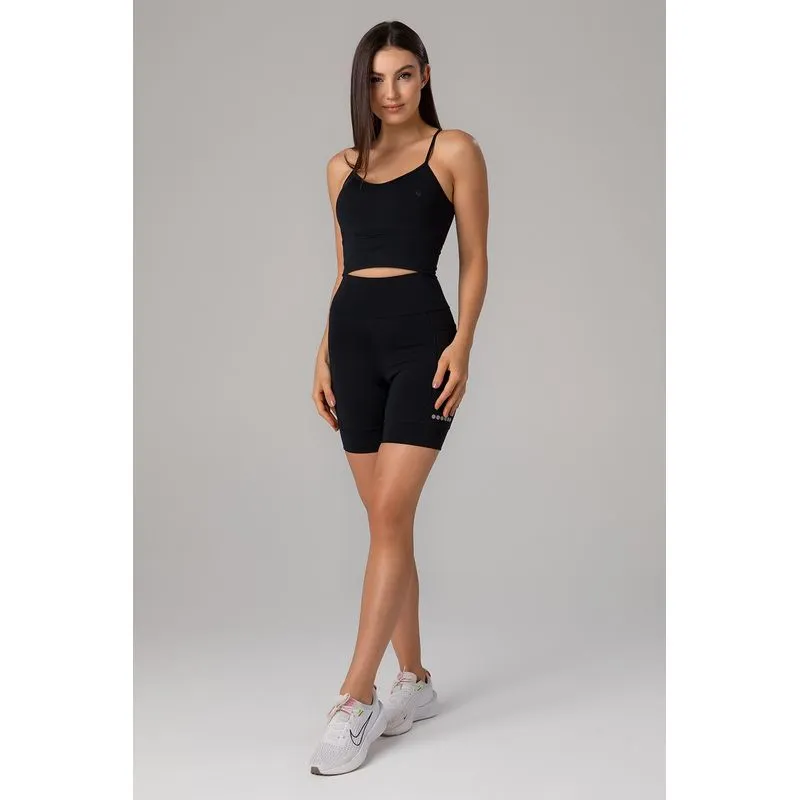 BERMUDA IMPACT RUNNING COM BOLSOS - VERÃO25/26 - PRETO G/L