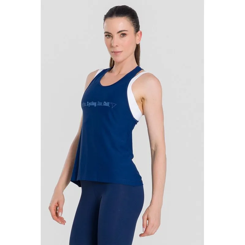 BLUSA BIO TRIATHLON - MARINHO P
