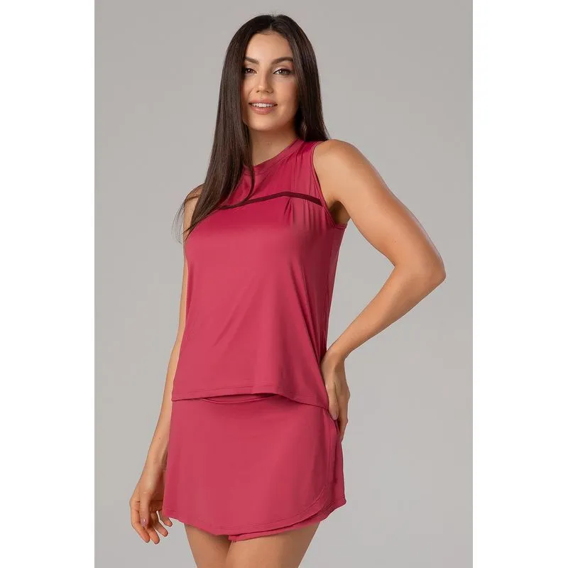 BLUSA FREEDOM LINE - VERÃO25/26 - AMEIXA M/M