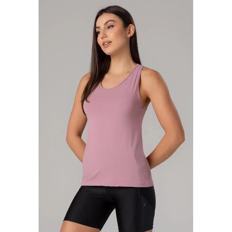 BLUSA TEXTURE AIR CROSS - VERÃO25/26 - ORQUÍDEA M/M