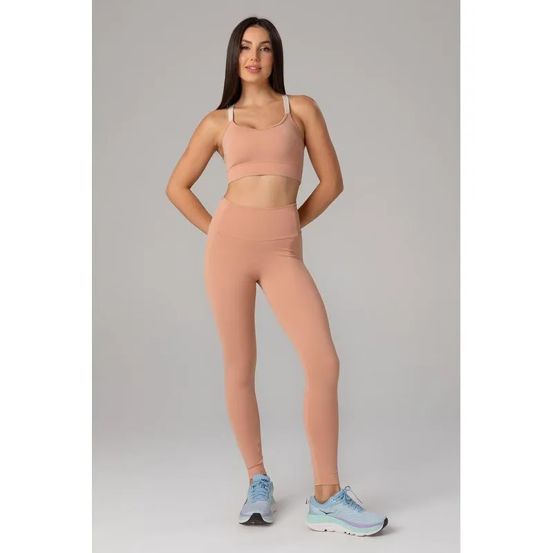 CALÇA LEGGING COVER DUAL BOLSO CÓS - VERÃO25/26 - PEÔNIA GG/XL