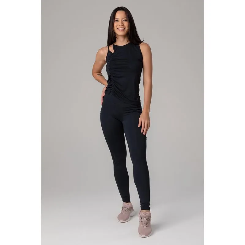 CALÇA LEGGING FLEX POCKET PRO - VERÃO25/26 - PRETO GG/XL