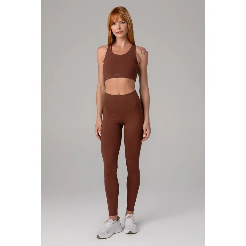 CALÇA LEGGING IMPACT CONTOUR ADULTO - VERÃO25/26 - CACAU M/M