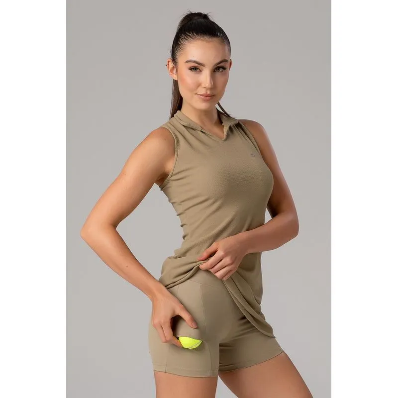 SHORTS EMANA BOLSO PORTA-BOLA - VERÃO25/26 - CERRADO GG/XL