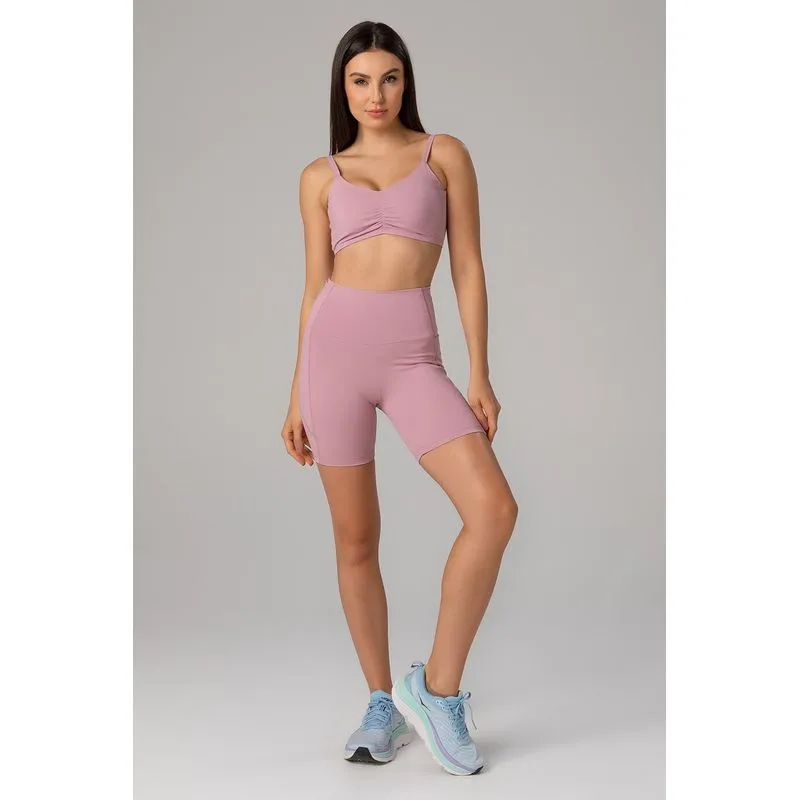 SHORTS FLEX INTERMEDIÁRIO 4 POCKETS - VERÃO25/26 - ORQUÍDEA M/M