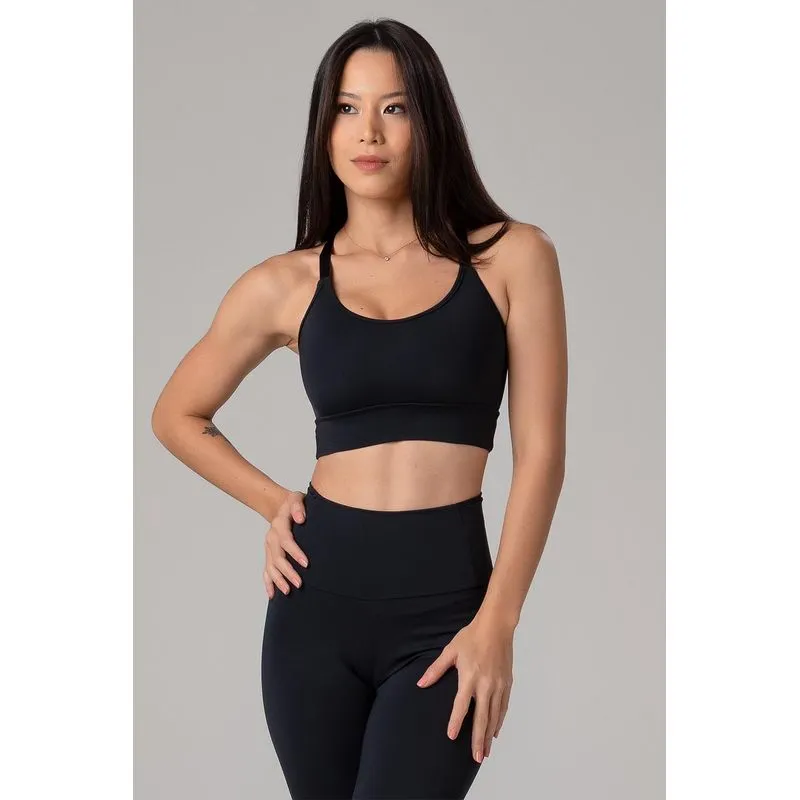 TOP COVER AJUSTÁVEL COM BOJO - VERÃO25/26 - PRETO GG/XL