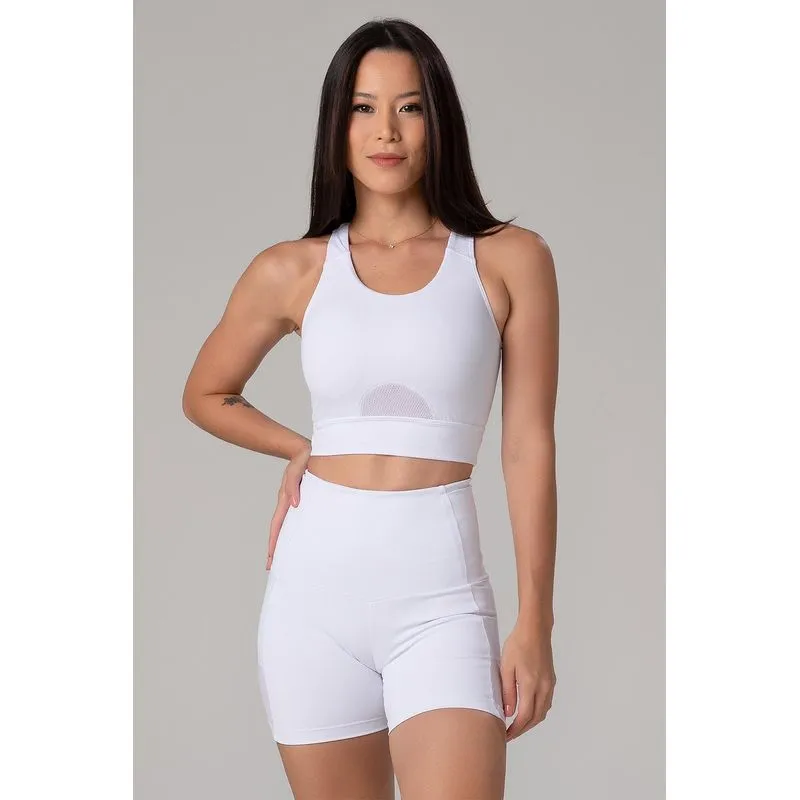 TOP EMANA AERO VERÃO25/26 ADULTO - BRANCO GG/XL