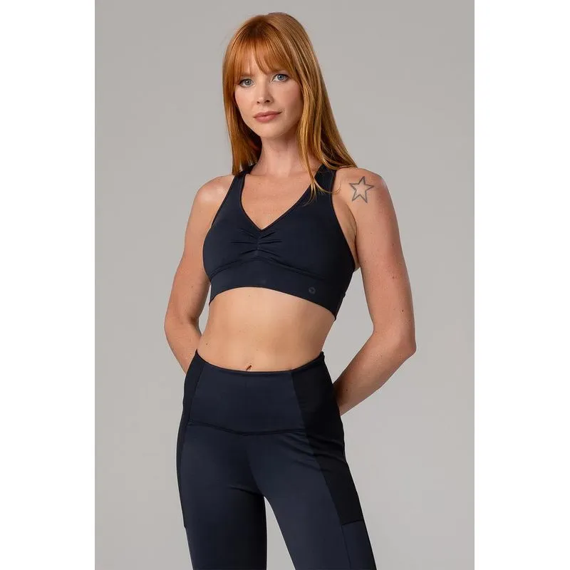 TOP EMANA CROSS COM BOJO - VERÃO25/26 - PRETO M/M