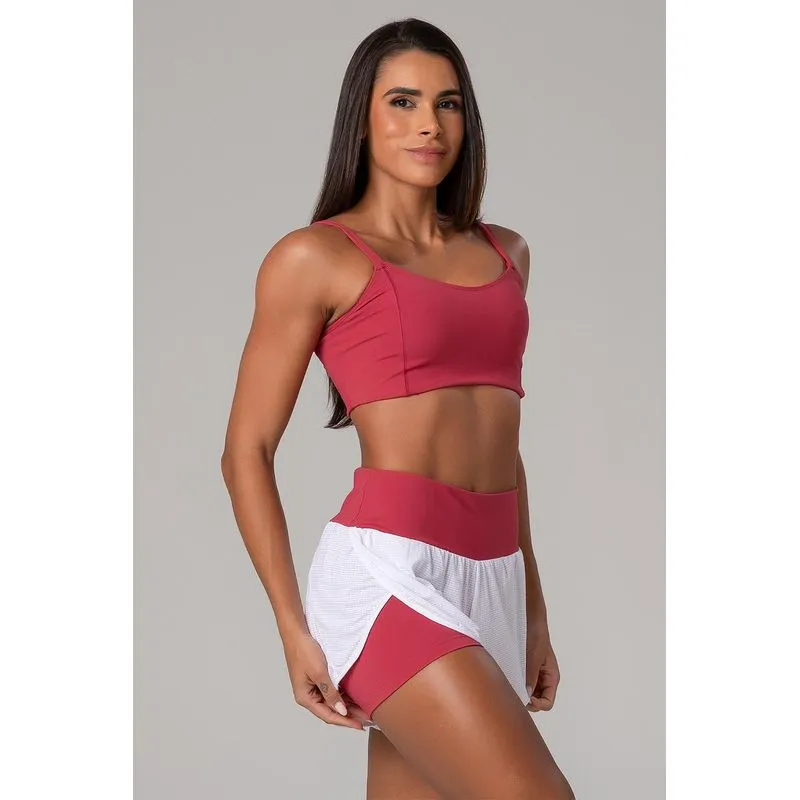 TOP IMPACT SCULPT COM BOJO - VERÃO25/26 - AMEIXA P/S