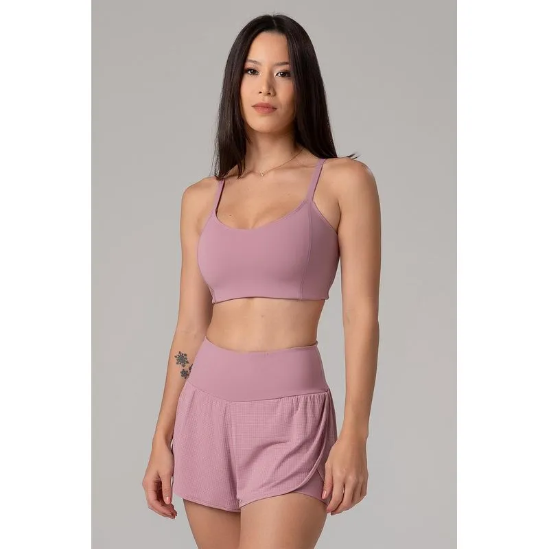 TOP IMPACT SCULPT COM BOJO - VERÃO25/26 - ORQUIDEA P/S
