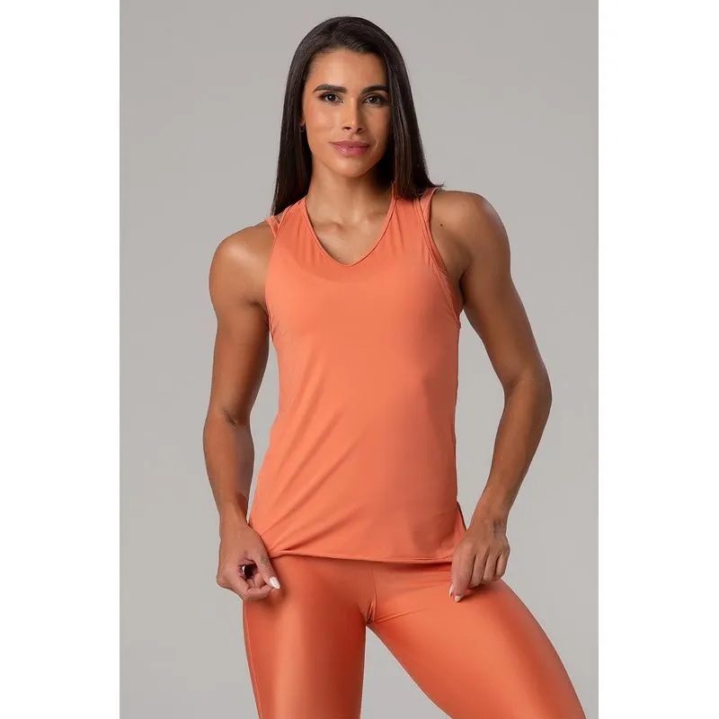 BLUSA NEUTRAL ABERTURA LATERAL ADULTO - VERÃO25/26 - ARABESQUE P/S