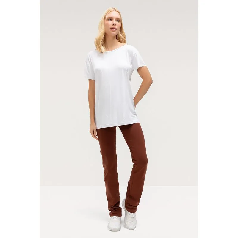 CALÇA SEQUINHA HIGH COMPRESSION - ESSENTIALS 26 - CACAU GG