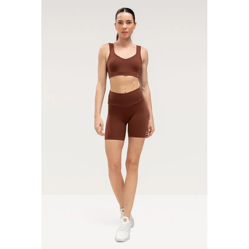 SHORTS INTERMEDIÁRIO HIGH COMPRESSION - ESSENTIALS 26 - CACAU M