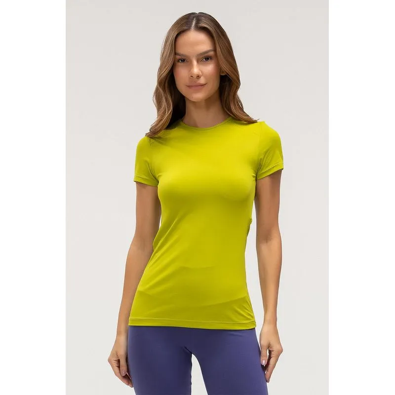 T-SHIRT ECO DRY ACTIVE - ESSENTIALS 26 - PISTACHE M/M