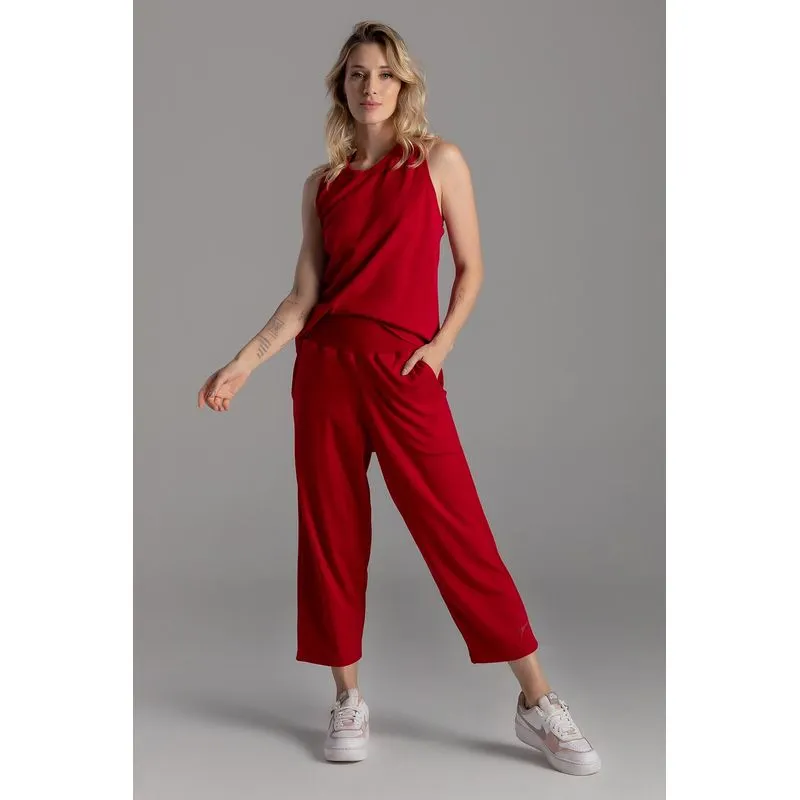 BLUSA SOFT FLOW ACTIVE ADULTO - CRANBERRY GG