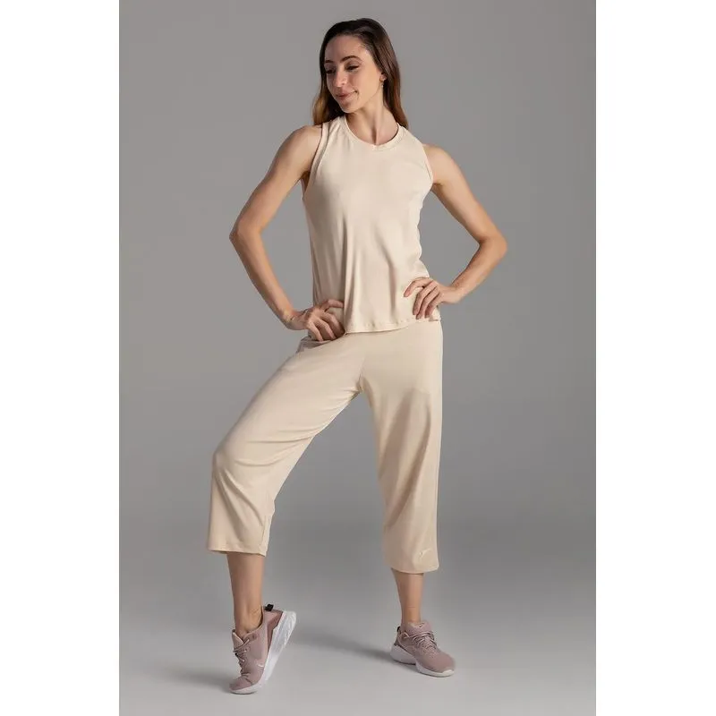 BLUSA SOFT FLOW ACTIVE ADULTO - VANILLA GG