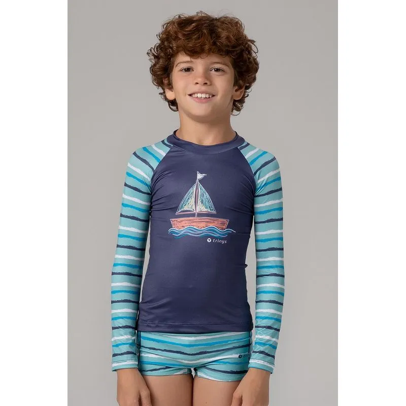 BLUSA MANGA LONGA INFANTIL - SL2568 P/S