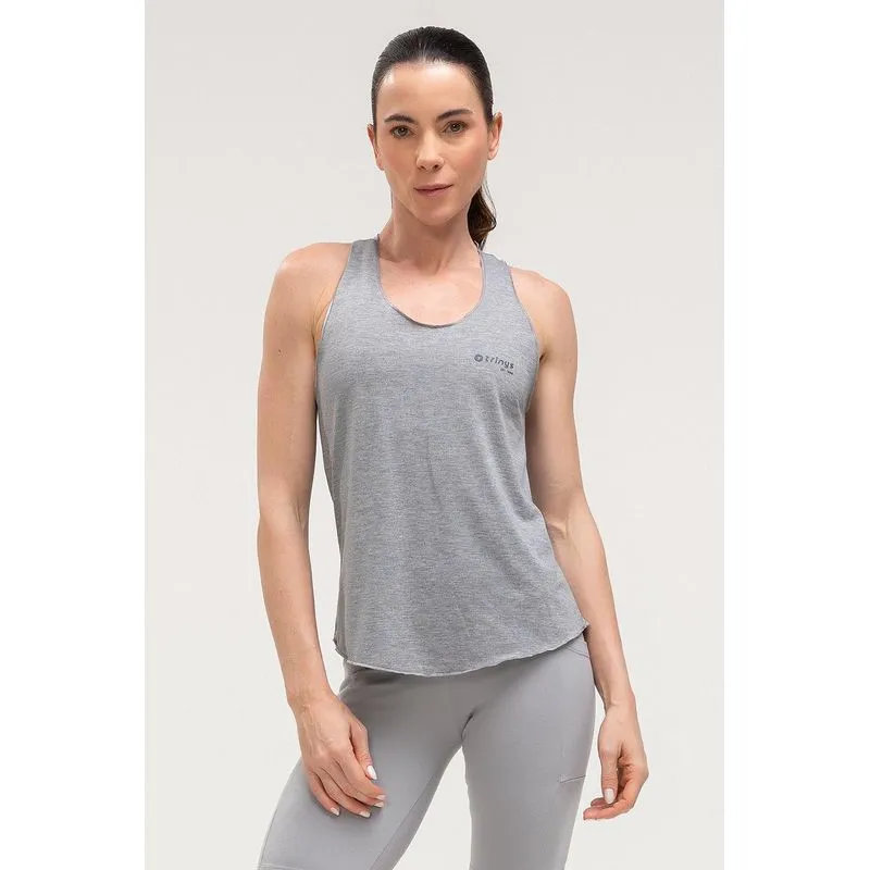 CAMISETA REGATA FLOW - ESSENTIALS 26 - MESCLA CLARO M