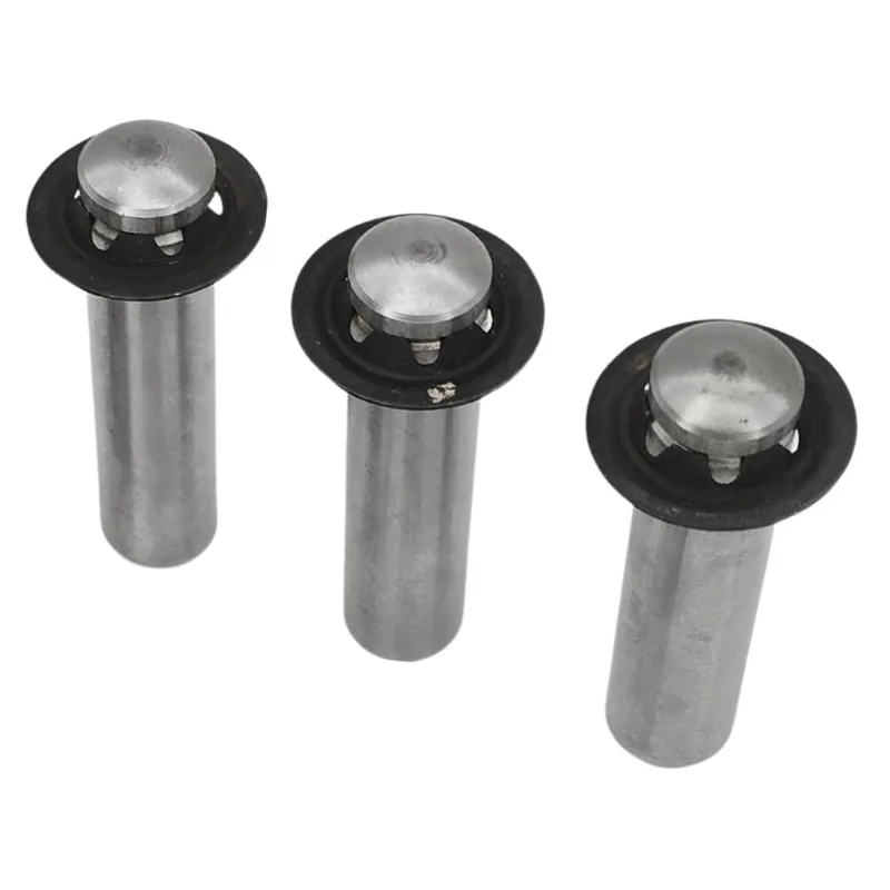 Kit 3un Pistão com Trava sem Mola para Lavadora Schulz Hidro Lav 1350W 1400W 1450W LAV1450-47/AT