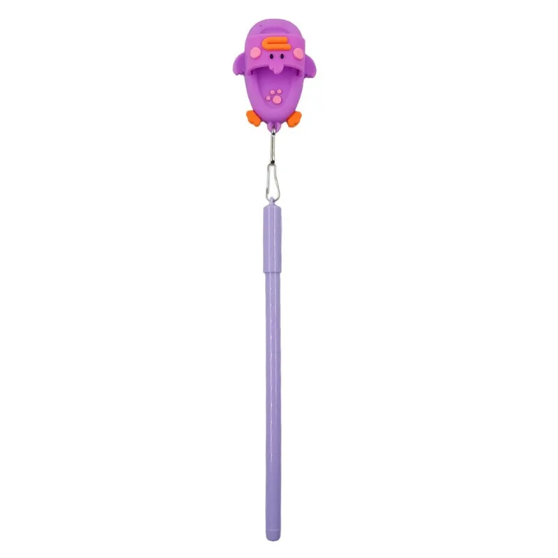 Caneta Esferográfica Chinelo 16cm em Plástico Multiart