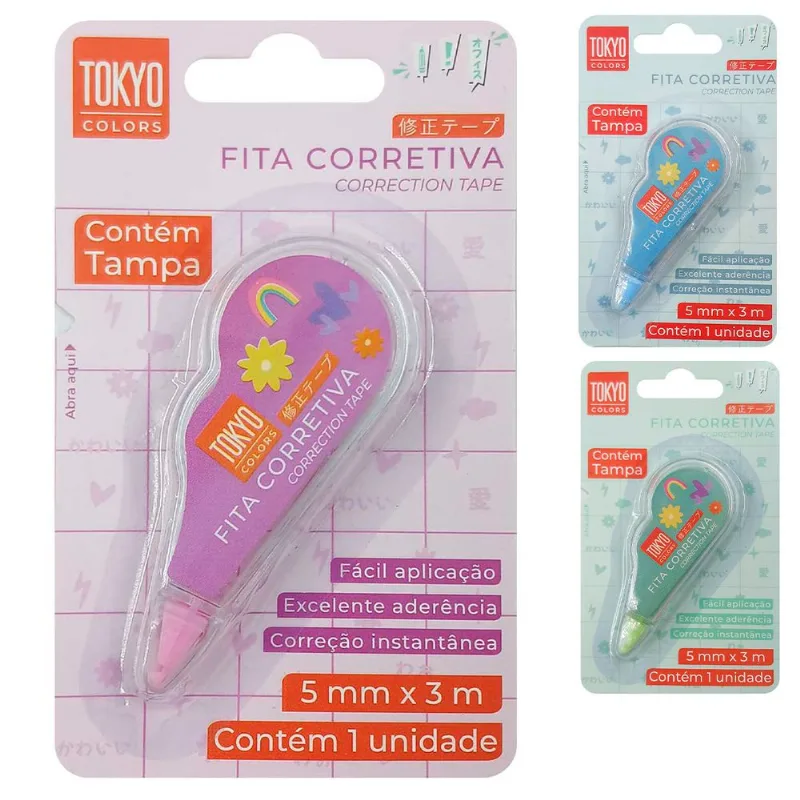 Corretivo em Fita 5m em Plástico Multiart - LC