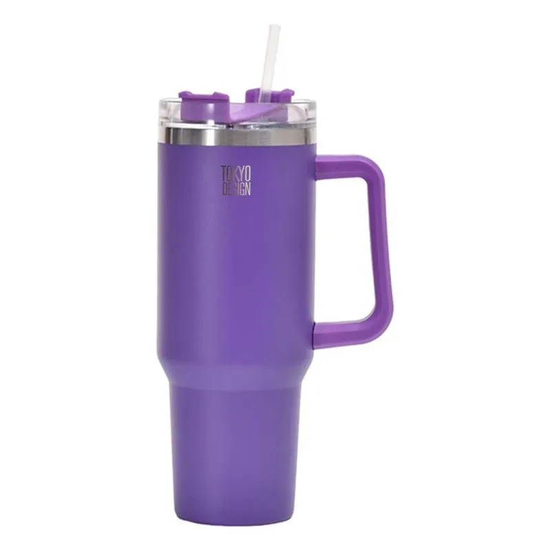 Copo Térmico 1,3L (CORES SORTIDAS) Thermos Bottle Tokyo Design