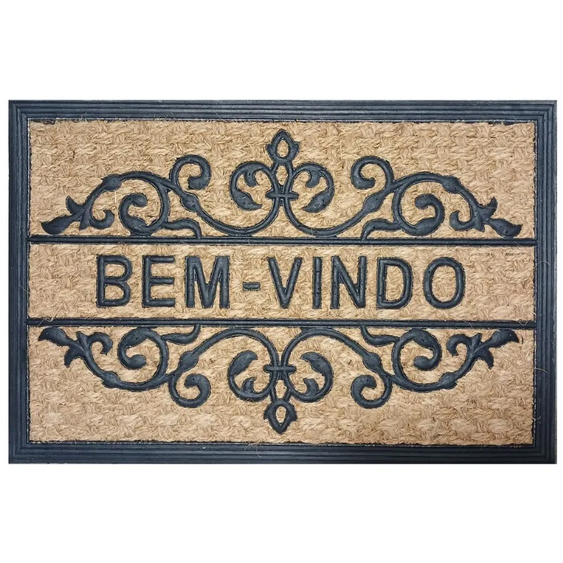 Tapete Retangular Barcelona 40x60cm em Borracha Tokyo Design - LC