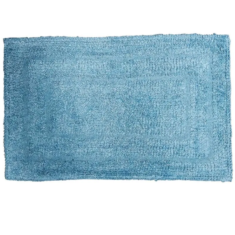 Tapete Retangular 60x40cm em Poliéster Tokyo Design-Azul - LC