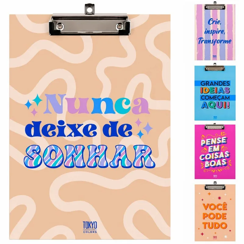 Prancheta Frases 22x31cm em MDF Multiart - LC