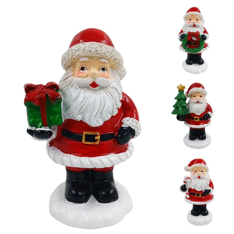 Enfeite Papai Noel 5x4x9cm em Resina Multiart - LC