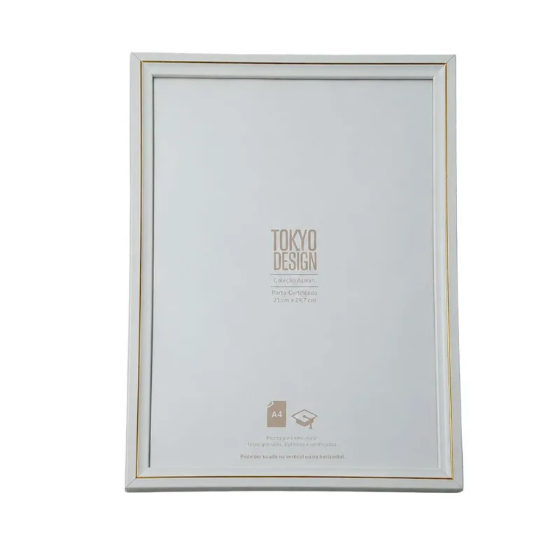 Porta Certificado Decorativo A4 em MDF Multiart